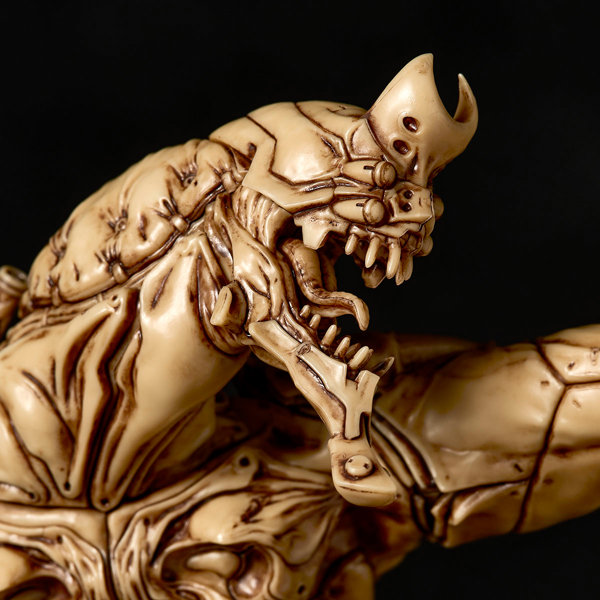 ARTPLA SCULPTURE WORKS エヴァンゲリオン2号機獣化第2形態ザ・ビースト ‘ジオフロント血戦’ ベージュカラーVer.