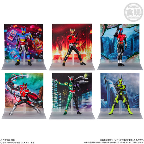 MICRO STATUE COLLECTION 仮面ライダー （全8種） 1BOX:8個入