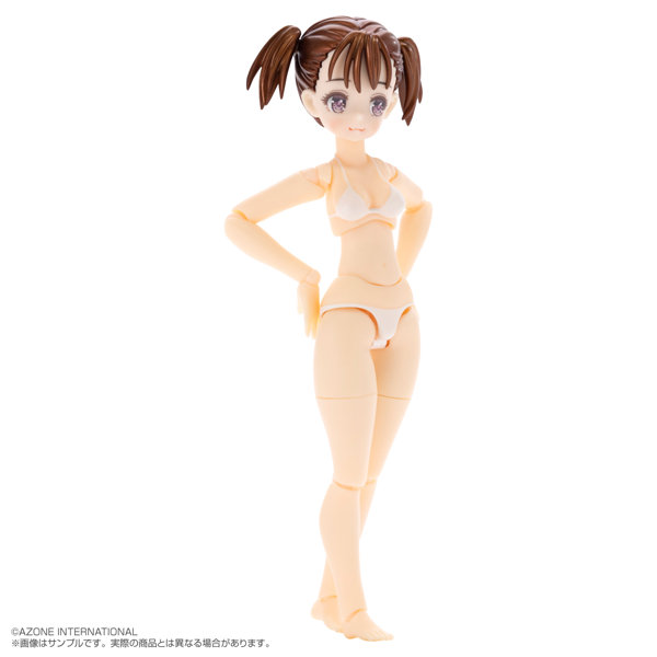 Bikini Mates 吉野いるみ ブラウンヘアー・ホワイトビキニ