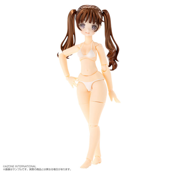 Bikini Mates 吉野いるみ ブラウンヘアー・ホワイトビキニ