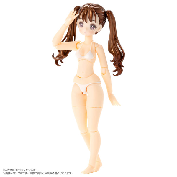 Bikini Mates 吉野いるみ ブラウンヘアー・ホワイトビキニ
