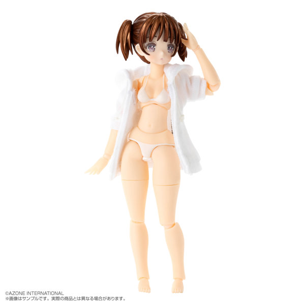 Bikini Mates 吉野いるみ ブラウンヘアー・ホワイトビキニ