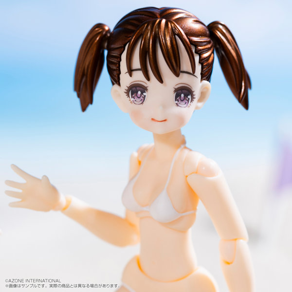 Bikini Mates 吉野いるみ ブラウンヘアー・ホワイトビキニ