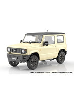 03-CI 1/24 JB64 ジムニー 2018 シフォンアイボリーメタリック 楽プラ スナップカー