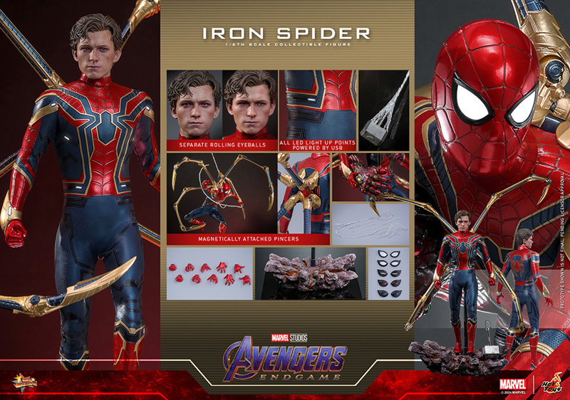 【ムービー・マスターピース】 『アベンジャーズ/エンドゲーム』1/6スケールフィギュア アイアン・スパ...