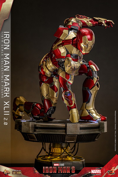 【ムービー・マスターピース DIECAST】 『アイアンマン3』1/6スケールフィギュア アイアンマン・マーク42（2.0版）