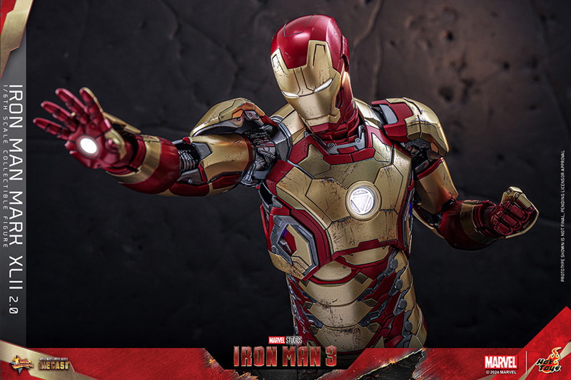 【ムービー・マスターピース DIECAST】 『アイアンマン3』1/6スケールフィギュア アイアンマン・マーク42（2.0版）