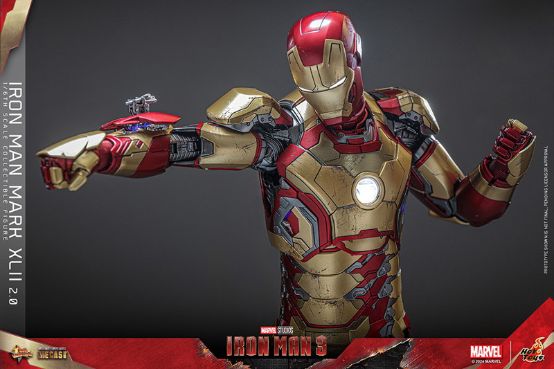 【ムービー・マスターピース DIECAST】 『アイアンマン3』1/6スケールフィギュア アイアンマン・マーク42（2.0版）