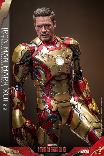 【ムービー・マスターピース DIECAST】 『アイアンマン3』1/6スケールフィギュア アイアンマン・マーク42（2.0版）