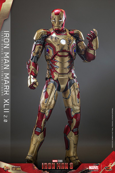 【ムービー・マスターピース DIECAST】 『アイアンマン3』1/6スケールフィギュア アイアンマン・マーク42（2.0版）