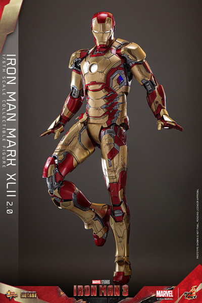 【ムービー・マスターピース DIECAST】 『アイアンマン3』1/6スケールフィギュア アイアンマン・マーク42（2.0版）