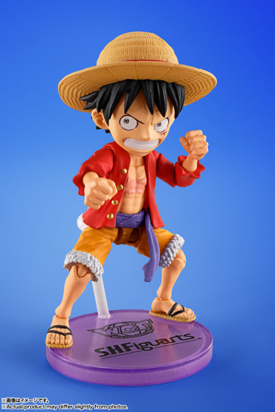 ワールドコレクタブルフィギュア×S.H.Figuarts ONE PIECE モンキー・D・ルフィ