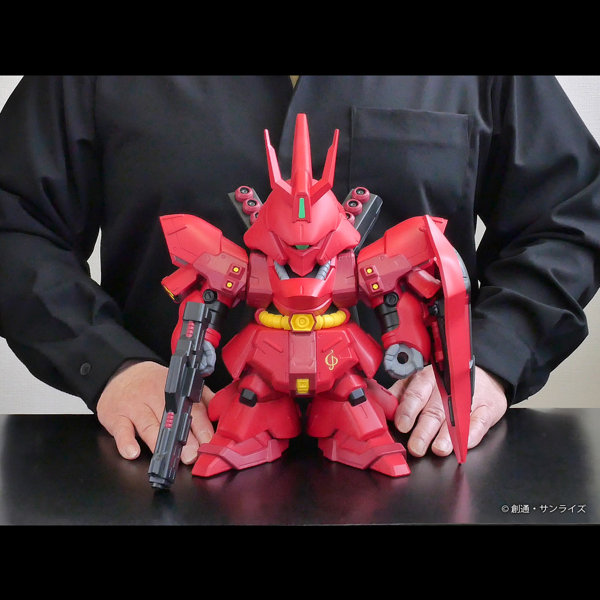 ジャンボソフビフィギュアSD SDガンダム MSN-04 SD サザビー