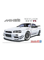 【再販】 34 1/24 マインズ BNR34 スカイラインGT-R ’02（ニッサン） ザ・チューンドカー