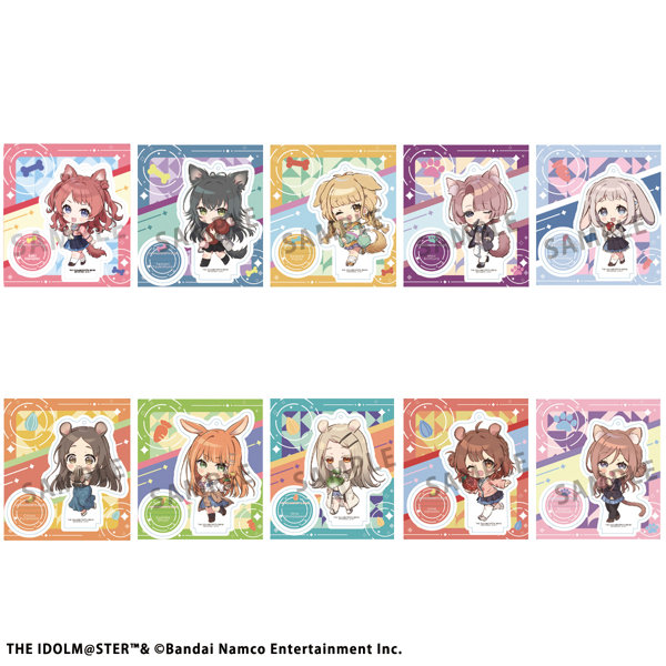 【BOX販売】トコトコアクリルスタンド 学園アイドルマスター