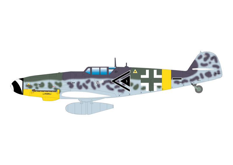 AE-33 1/48 WW.II ドイツ空軍 メッサーシュミット Bf-109 G-6 第52戦闘航空団