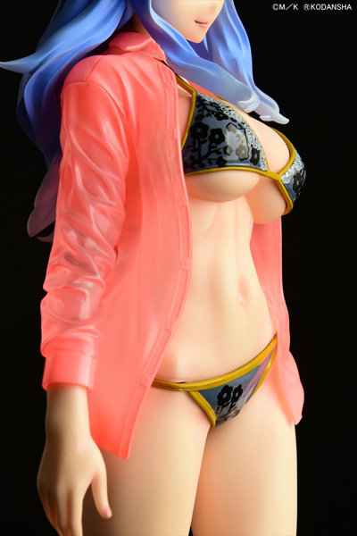 ジュビア・ロクサーGravure_Style FAIRY TAIL 『黒ビキニ！！』濡れ透けワイシャツSP