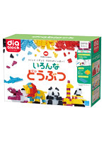 【30%ポイント還元中】ダイヤブロック いろんなどうぶつ