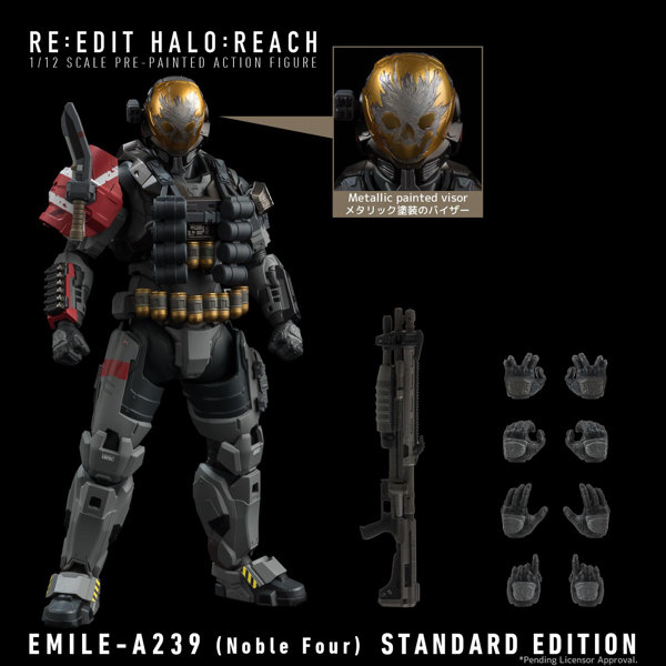 RE:EDIT HALO: REACH EMILE-A239 （Noble Four）