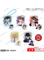 【BOX販売】名探偵コナン グリッターホログラムキーホルダー ブラウスタイル （全5種） 1BOX:8個入