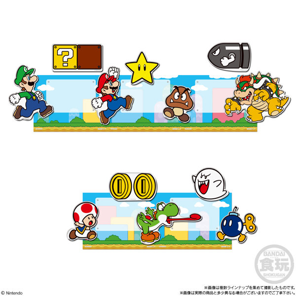 スーパーマリオ キャラマグネッツ （全20種） 1BOX:14個入