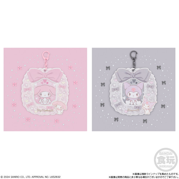 サンリオキャラクターズチョコスナック＆カードホルダー （全10種） 1BOX:12個入
