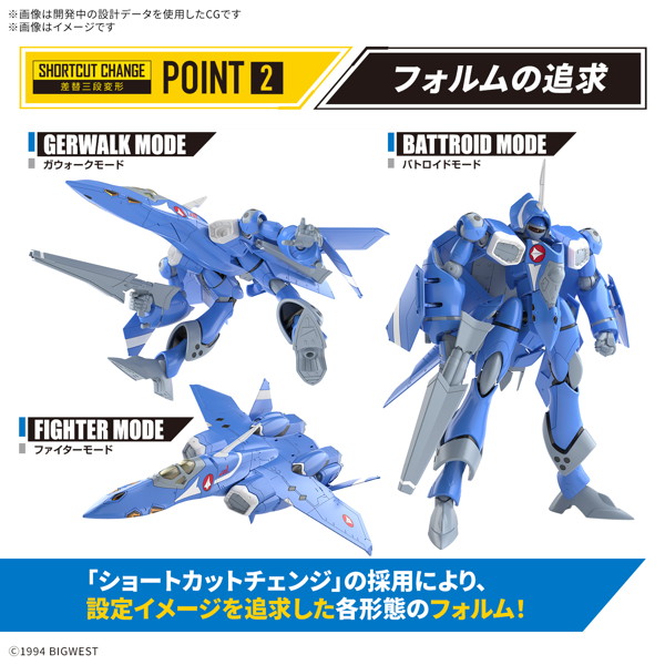HG 1/100 VF-22S シュトゥルムフォーゲルII（マクシミリアン・ジーナス機）