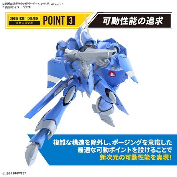 HG 1/100 VF-22S シュトゥルムフォーゲルII（マクシミリアン・ジーナス機）