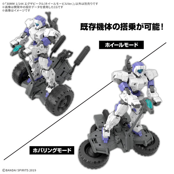 30MM 1/144 エグザビークル（ホイールモービルVer.）