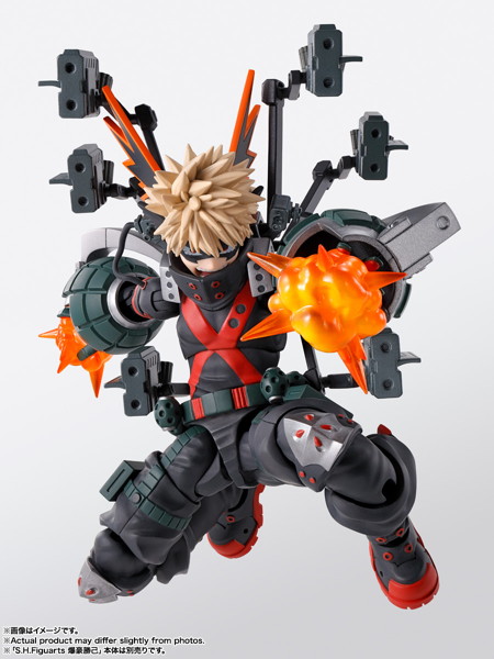 S.H.Figuarts 僕のヒーローアカデミア 緑谷出久＆爆豪勝己 PLUS ULTRA オプションパーツセット