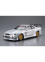 50 1/24 C-WEST BNR34 スカイラインGT-R ’02（ニッサン） ザ☆チューンドカー