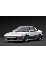 トヨタ MR2 AW11 ホワイト/シルバー