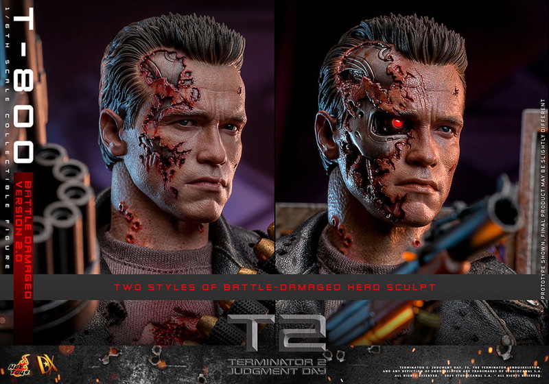 【ムービー・マスターピース DX】 『ターミネーター2』1/6スケールフィギュア T-800（バトルダメージ/2....