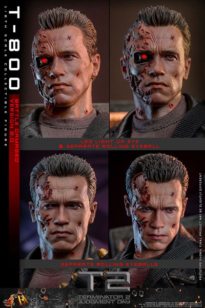 【ムービー・マスターピース DX】 『ターミネーター2』1/6スケールフィギュア T-800（バトルダメージ/2....