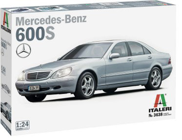 IT3638 1/24 メルセデス・ベンツ 600S（日本語説明書付属）