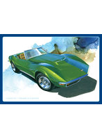 AMT1437 1/25 1972 シボレー コルベット ロードスター