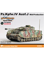 DRR63263 1/72 WW.II ドイツ軍 IV号戦車J型 中期生産型 第15装甲擲弾兵師団 第115戦車大隊 ベルギー 1944 完成品 冬季迷彩特別仕様
