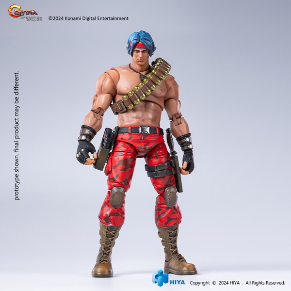 エクスクイジット ベーシック アクションフィギュア 魂斗羅 オペレーション ガルガ ランス・ビーン