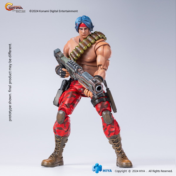 エクスクイジット ベーシック アクションフィギュア 魂斗羅 オペレーション ガルガ ランス・ビーン