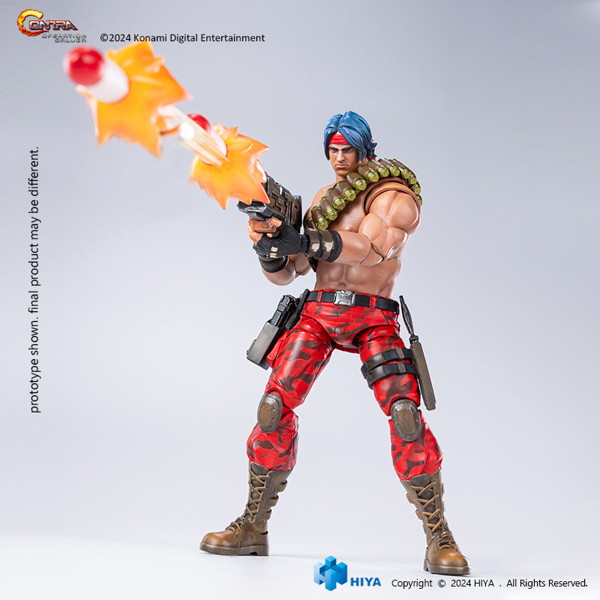 エクスクイジット ベーシック アクションフィギュア 魂斗羅 オペレーション ガルガ ランス・ビーン