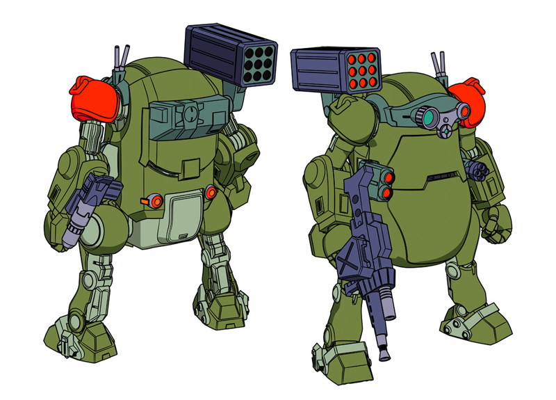 64814 1/35 メカトロウィーゴ ボトムズコラボシリーズ Vol.3 ‘めるきあからー＆れっどしょるだーかすたむ’