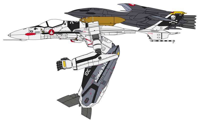 65889 1/72 VF-0S ガウォーク w/ゴースト ’マクロスゼロ’