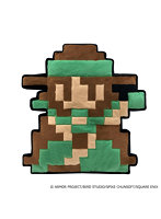 ドラゴンクエストIII そして伝説へ… ドットぬいぐるみクッション 魔法使い