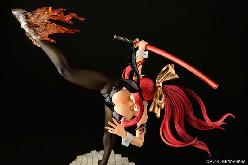 FAIRY TAIL エルザ・スカーレット ハイキックver.黒兎