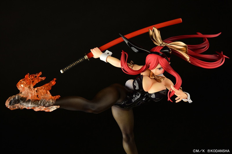 FAIRY TAIL エルザ・スカーレット ハイキックver.黒兎