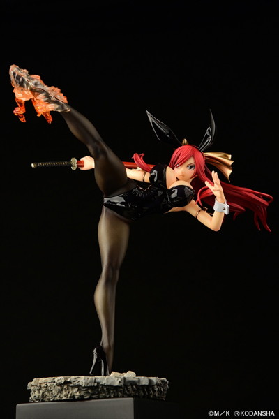 FAIRY TAIL エルザ・スカーレット ハイキックver.黒兎