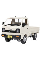 WPL JAPAN スズキ キャリイ 1/10 軽トラRC D14 RTR(ホワイト)