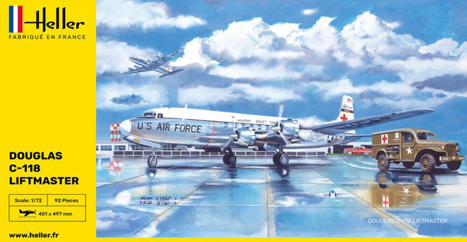 HE80317 1/72 アメリカ空軍 C-118 リフトマスター