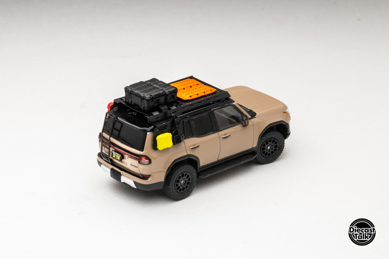 レクサス GX550 オーバートレイル＋アクセサリー付き DiecastTalk特注品
