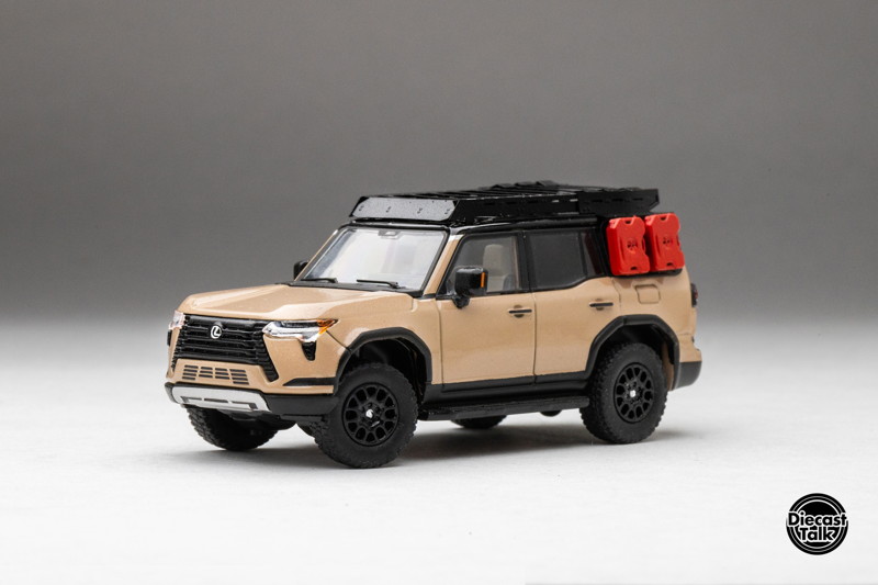 レクサス GX550 オーバートレイル＋アクセサリー付き DiecastTalk特注品